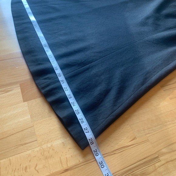 Talbots black A-line skirt wool size 4 - Picture 6 of 11